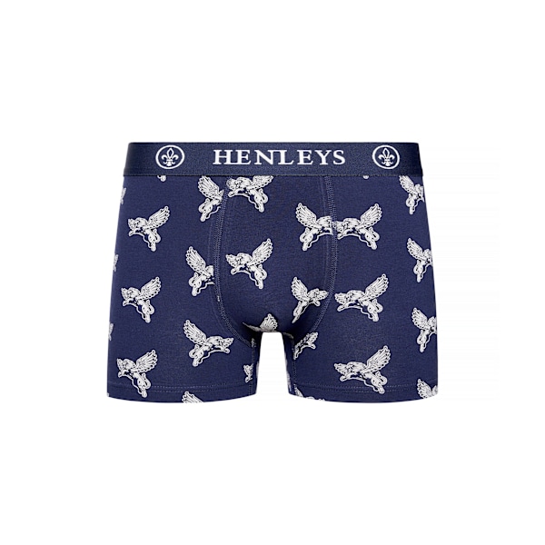 Henleys Mens Lionwing Assorted Designs Boxer Shorts (3-pack) Multicoloured XL