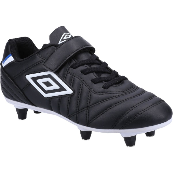 Umbro Barn/Barn Speciali Liga Fotbollsskor i läder 1 UK Black/White 1 UK