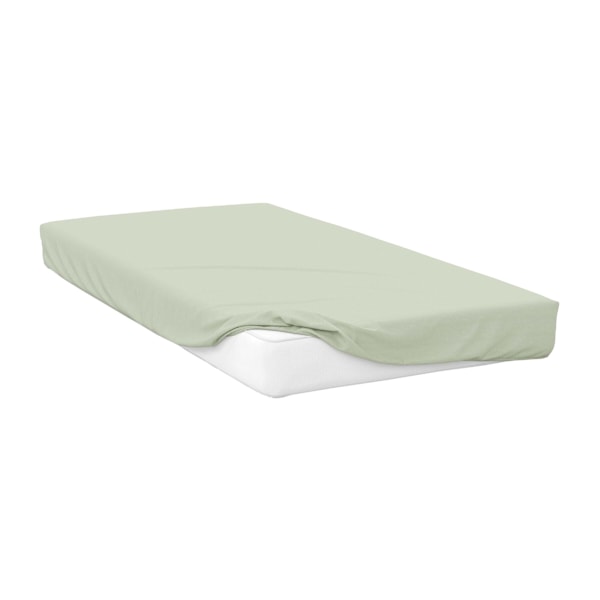 Belledorm Percale Extra Deep Fitted Sheet Double Apple Green Apple Green Double