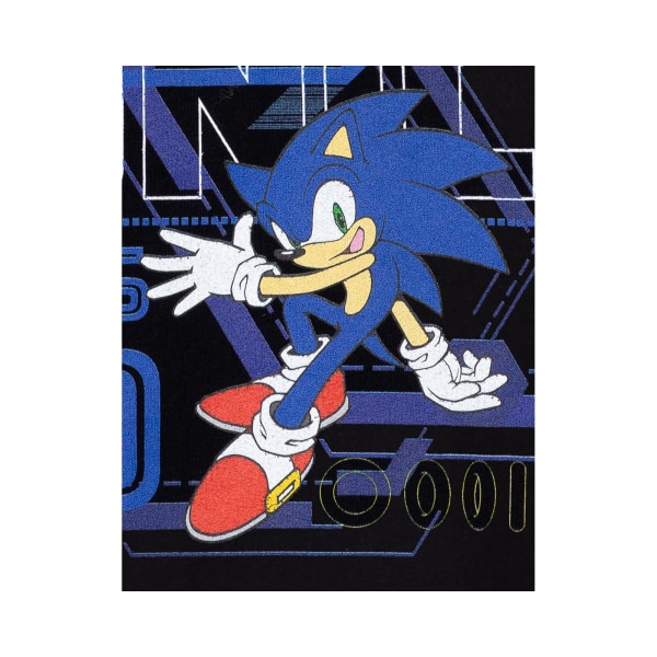 Sonic The Hedgehog Boys Let´s Go Hoodie 11-12 Years Black Black 11-12 Years