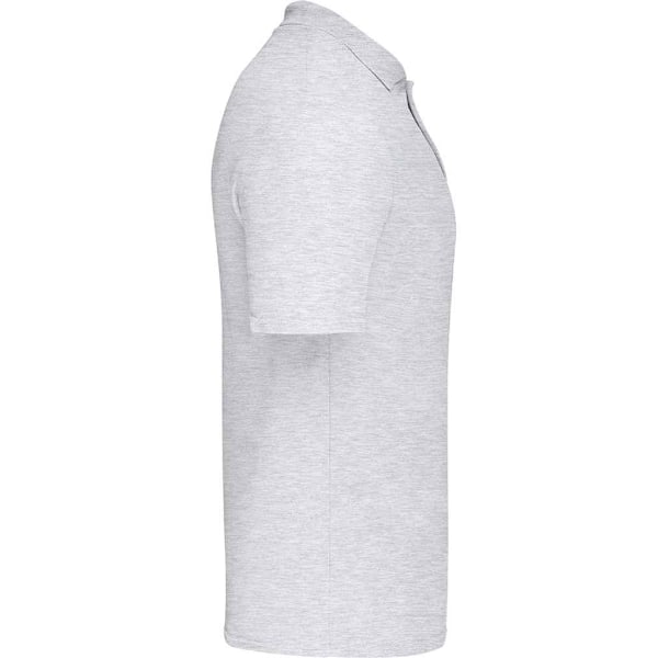 Fruit of the Loom Original Pique Heather Polo Shirt M Heat Heather Grey M