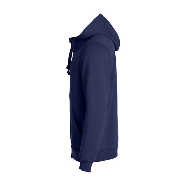 Clique Herr Basic Full Zip Hoodie M Mörkblå Dark Navy M