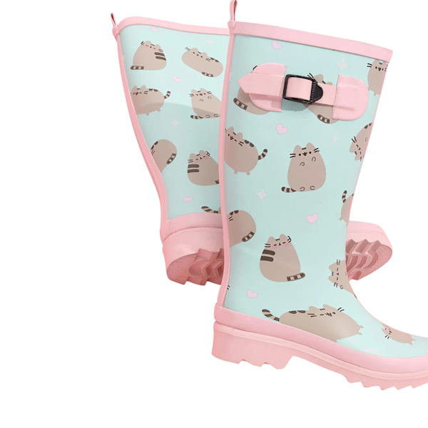 Pusheen Dam/Dam Trädgårdsstövlar 4 UK Mintgrön/Rosa Mint Green/Pink 4 UK