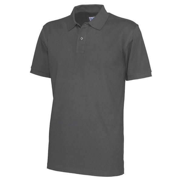 Clique Pikétröja Herr L Charcoal Charcoal L