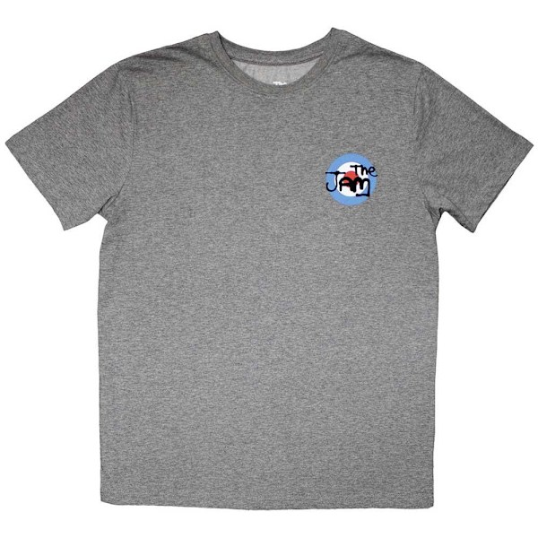 The Jam Unisex Vuxen Mini Target Logotyp T-shirt M Grå Grey M