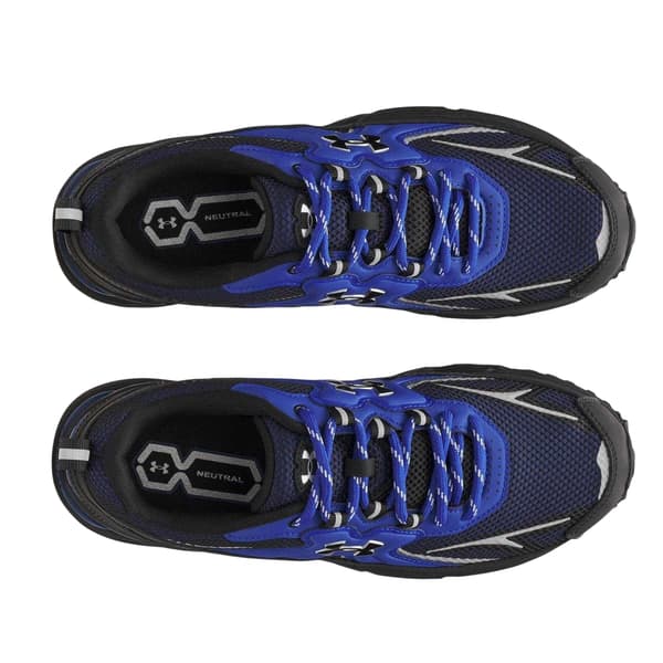 Under Armour Dam Apparition Tech Logo Lädersneaker Blue 3.5 UK