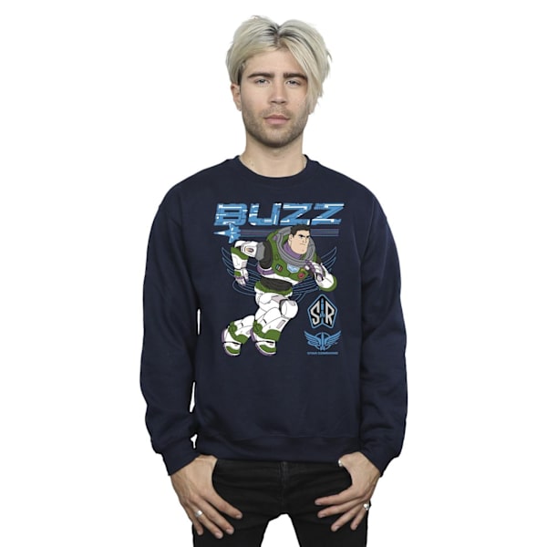 Disney Lightyear Buzz Run To Action Sweatshirt L Marinblå Navy Blue L