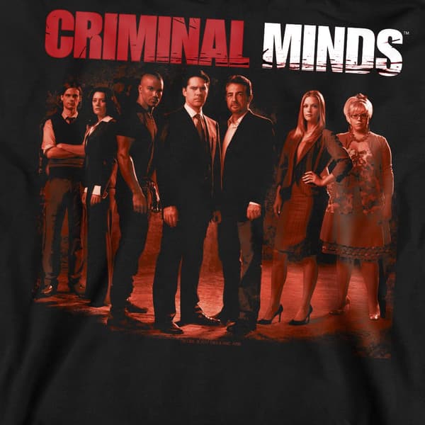 Criminal Minds Unisex Vuxen The Crew Sweatshirt S Svart Black S