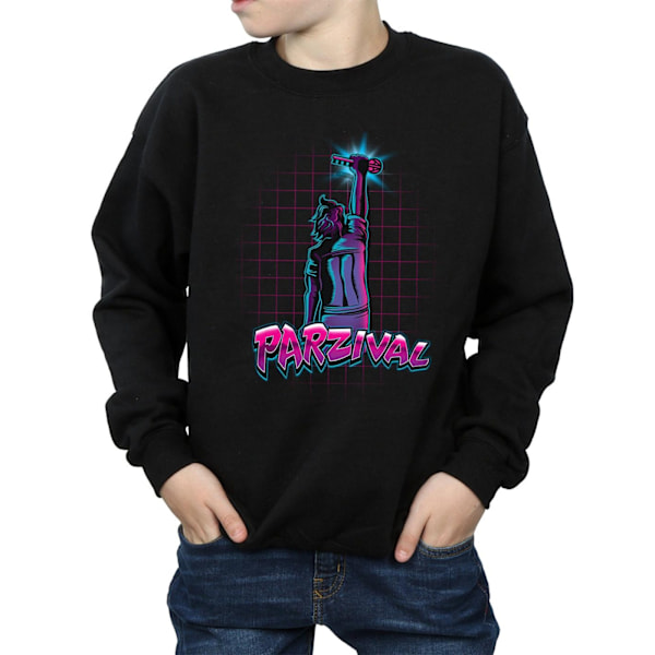 Ready Player One Boys Parzival Key Sweatshirt 7-8 år Svart Black 7-8 Years