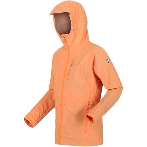 Regatta Womens/Ladies Highton Pro Vattentät Jacka 12 UK Papaya Papaya 12 UK