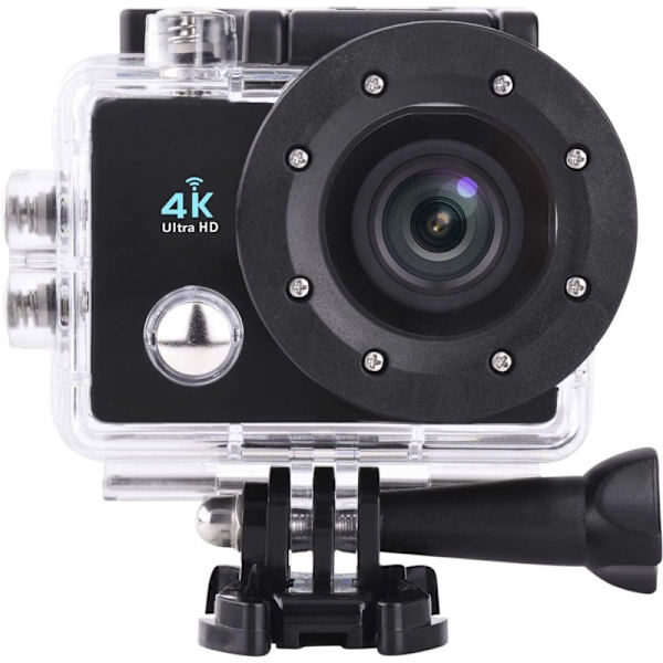 Prixton Action Camera Set (Batteries Included) One Size Solid B Solid Black One Size