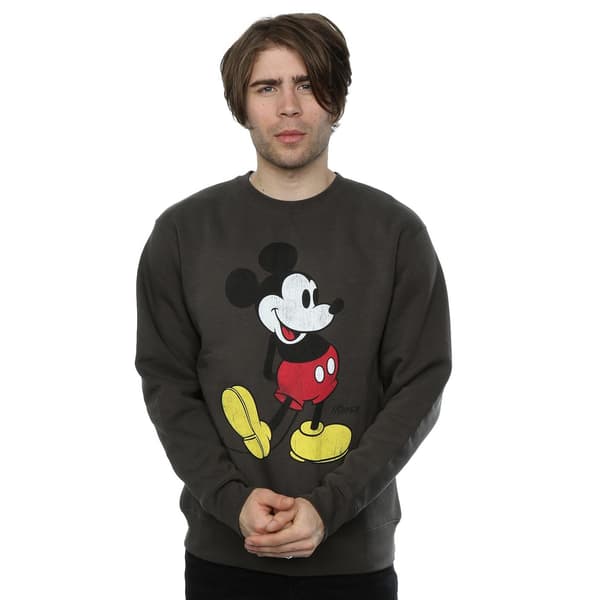 Disney Herr Mickey Mouse Classic Kick Tröja XXL Ljus Grafit Light Graphite XXL