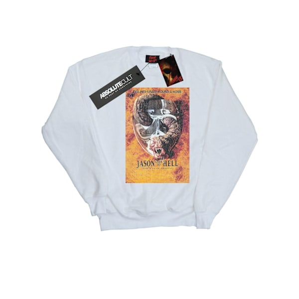 Fredagen den 13:e Herr Jason Goes To Hell Sweatshirt 4XL Vit White 4XL