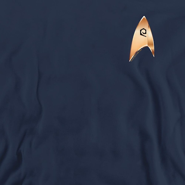 Star Trek: Discovery Unisex Vuxen Operations Badge Sweatshirt X Navy XL
