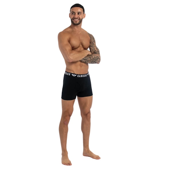 Kandor Camobee Bambu Boxerkalsonger för Män (5-pack) M Grå Grey M