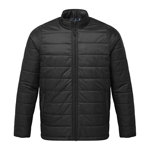 Premier Mens Recyclight Padded Jacket 4XL Svart Black 4XL