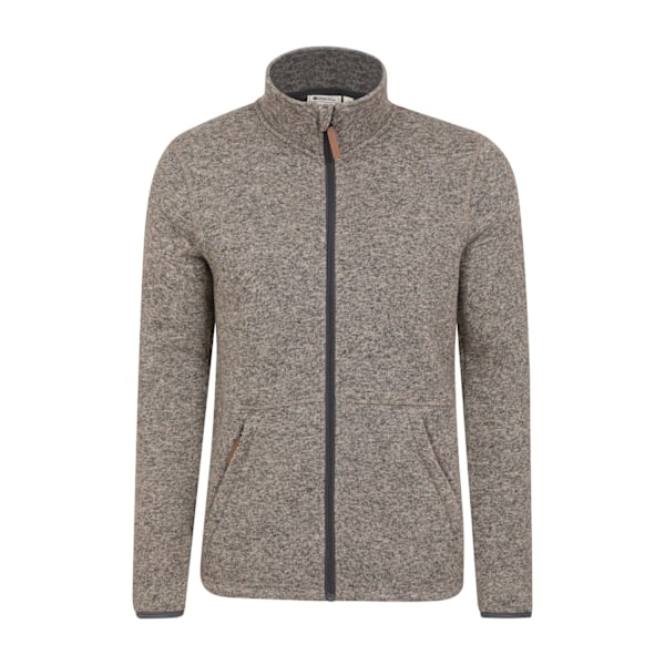 Mountain Warehouse Idris III Fleecejacka med Full Dragkedja Herr XXL Be Beige XXL