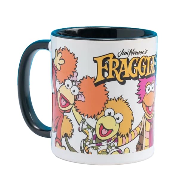 Fraggle Rock Grupp Mugg One Size Vit/Off White White/Off White One Size