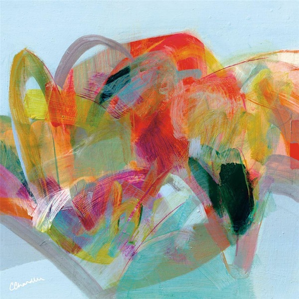 Claire Chandler How Fragile We Are Canvas Print 60cm x 60cm Mul Multicoloured 60cm x 60cm