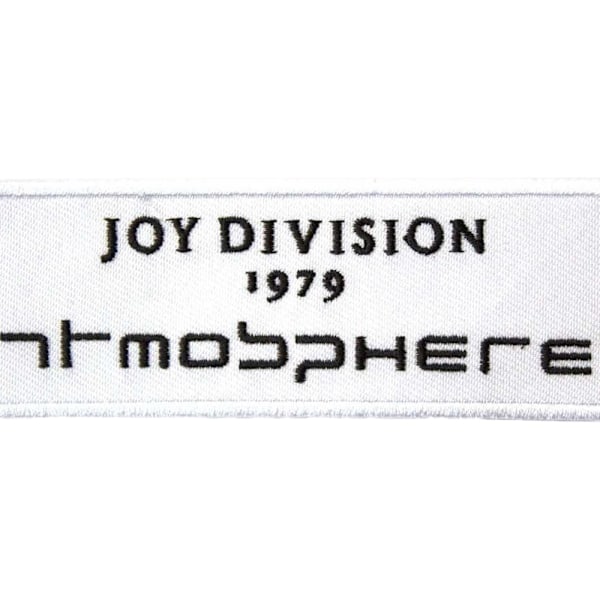 Joy Division Substance Vävd Stryk-På-Lapp En Storlek Vit/Svart White/Black One Size
