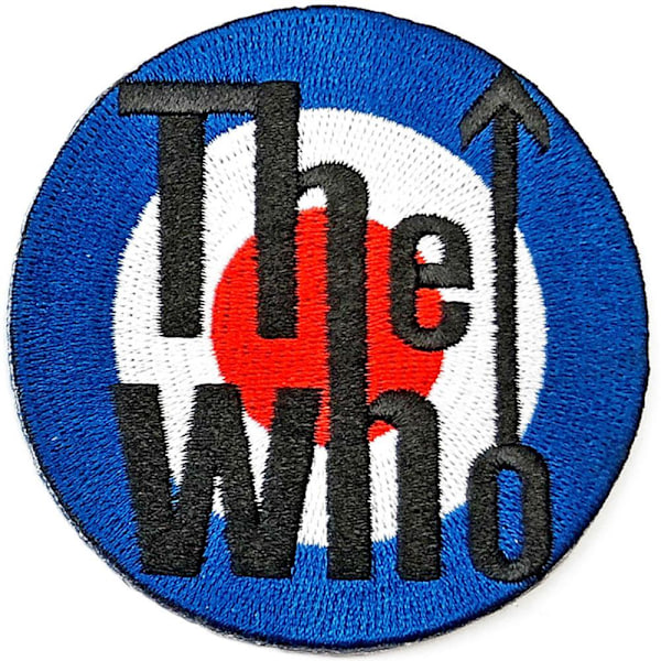 The Who Logo Target Strykjärnsmärke En Storlek Flerfärgad Multicoloured One Size