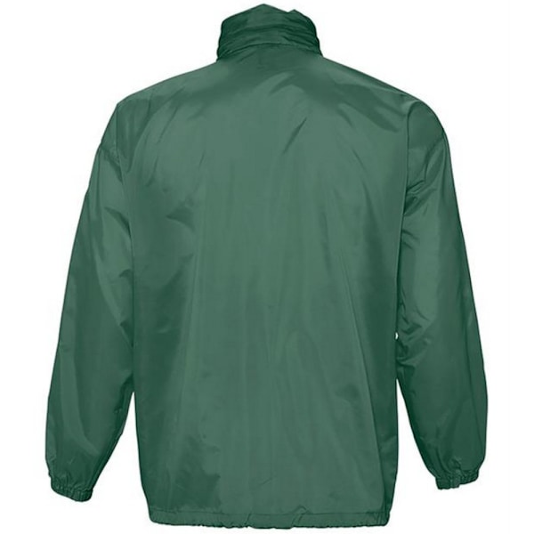 SOLS Unisex Surf Windbreaker Lätt Jacka XXL Forest Green Forest Green XXL