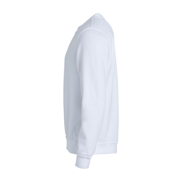 Clique Unisex Vuxen Basic Rund Hals Sweatshirt XL Vit White XL
