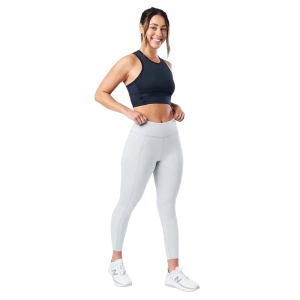 Nathan Dam/Dam Hög Midja Leggings S R Grå Dimma Grey Mist S R