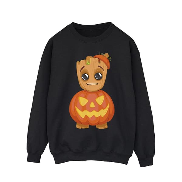 Marvel Herr Groot Pumpa Sweatshirt 3XL Svart Black 3XL