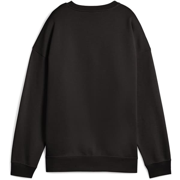 Puma Dam/Kvinnor Oversized Sweatshirt 10 UK Svart Black 10 UK