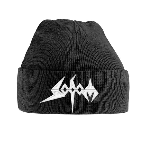 Sodom Logo Beanie One Size Svart Black One Size