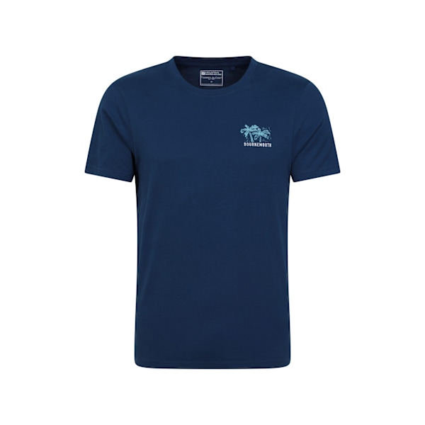 Mountain Warehouse Bournemouth Tryckt Ekologisk T-shirt M N Navy M