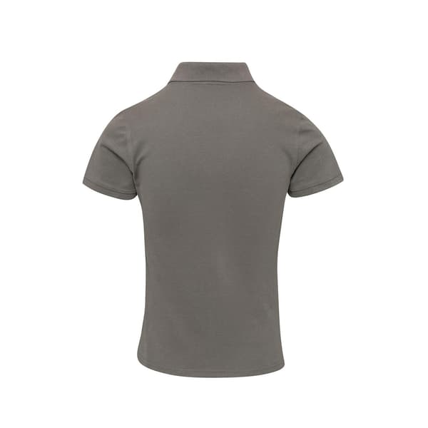 Premier Dam/Dam Coolchecker Plus Piqu Polo Med CoolPlus Dark Grey M