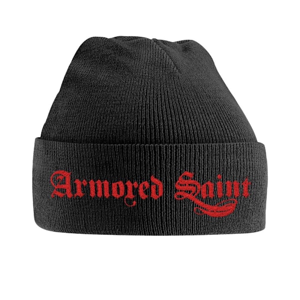 Armored Saint Logo Beanie One Size Svart Black One Size