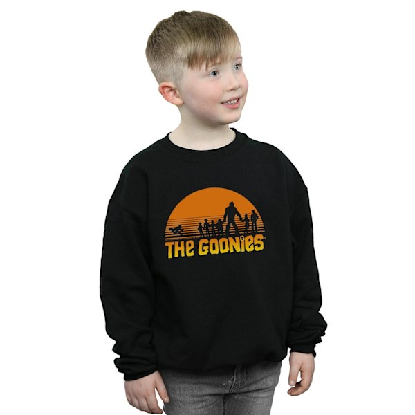 The Goonies Boys Sunset Group Sweatshirt 12-13 år Svart Black 12-13 Years