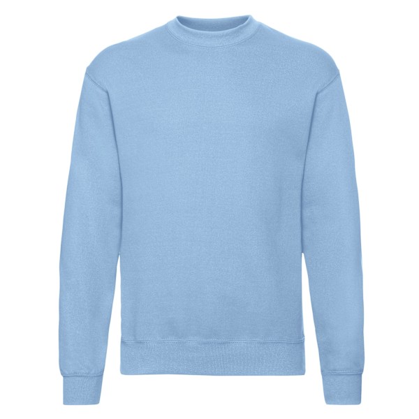 Fruit Of The Loom Classic Drop Shoulder Sweatshirt M Sky B Sky Blue M