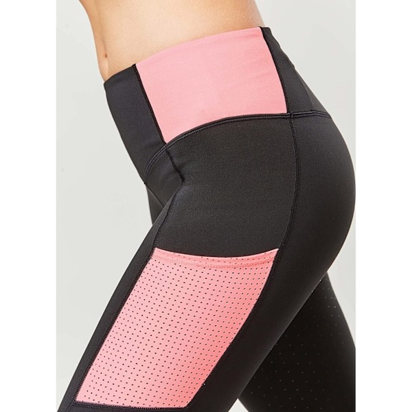 Dublin Girls Power Performance Colour Block Ridbyxor Coral 24 in