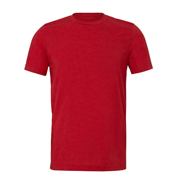 Canvas Triblend Crew Neck T-Shirt / Herr T-shirt med korta ärmar 2 Solid Red Triblend 2XL