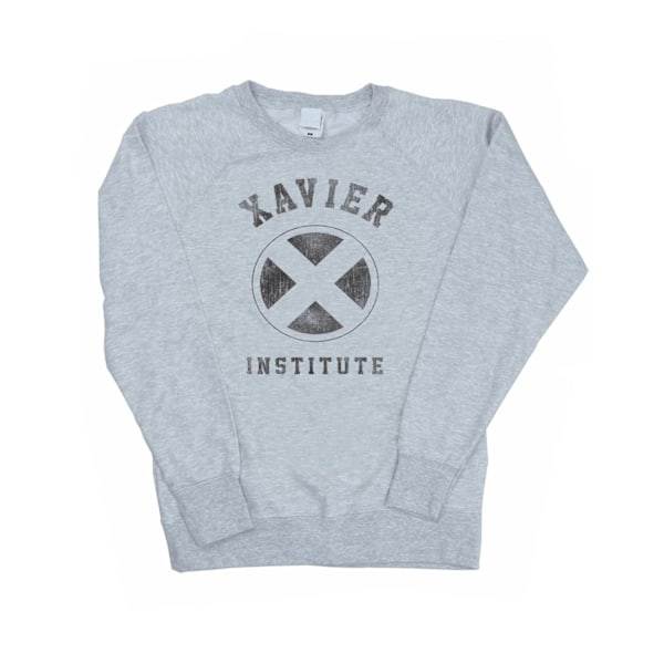 Marvel Dam/Kvinnor X-Men Xavier Institute Sweatshirt XS Heath Heather Grey XS
