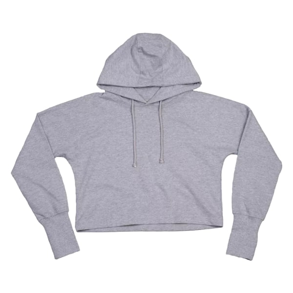 Mantis Dam/Dam Croppad Topp S Ljusgråmelerad Heather Grey Melange S