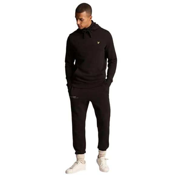 Lyle & Scott Herr Co-Ordinate Tryckta Slim Joggingbyxor M Bl Black M