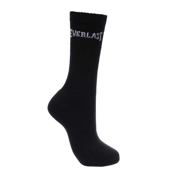 Everlast Herr Logotyp Crew Strumpor (3-pack) 12 UK Svart Black 12 UK