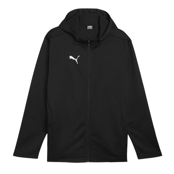 Puma Herr TeamFinal Träningsoverall Topp L Svart/Silver Black/Silver L