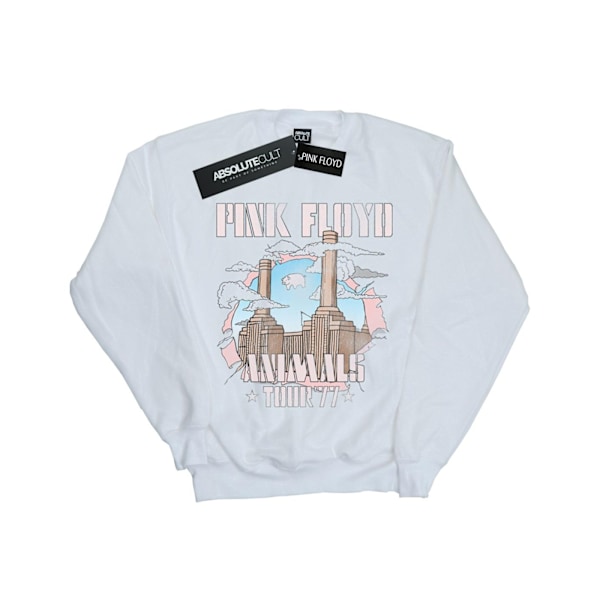 Pink Floyd Mens Animal Factory Sweatshirt M Vit White M