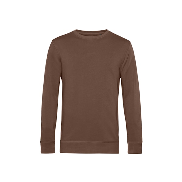 B&C Herr Organic Crew Neck Sweat S Mocha Mocha S