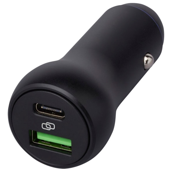 Tekio Pilot USB-billaddare för bil, en storlek, enfärgad svart Solid Black One Size