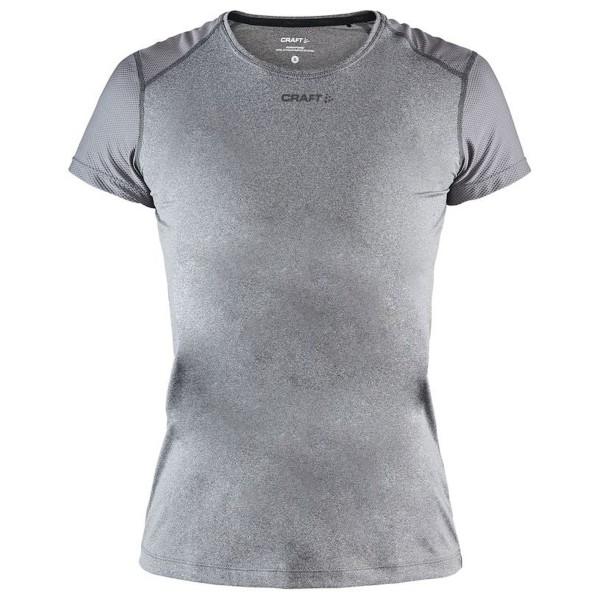 Craft Dam/Dam ADV Essence Slim Kortärmad T-shirt XL D Dark Grey Melange XL