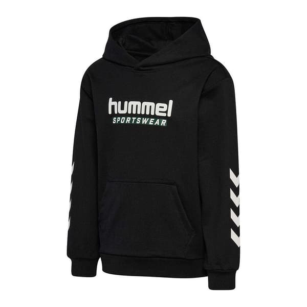 Hummel Logohuvtröja för barn 4-5 år Svart/Vit Black/White 4-5 Years