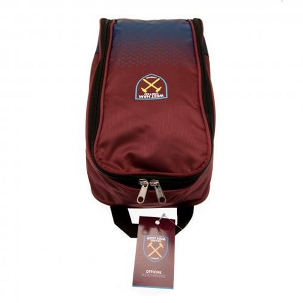 West Ham United FC Fade Design Boot Bag One Size Claret/Blue Claret/Blue One Size