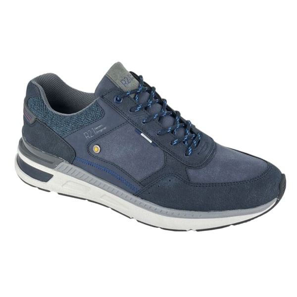 R21 Mens Two Tone Trainers 9 UK Marinblå Navy Blue 9 UK